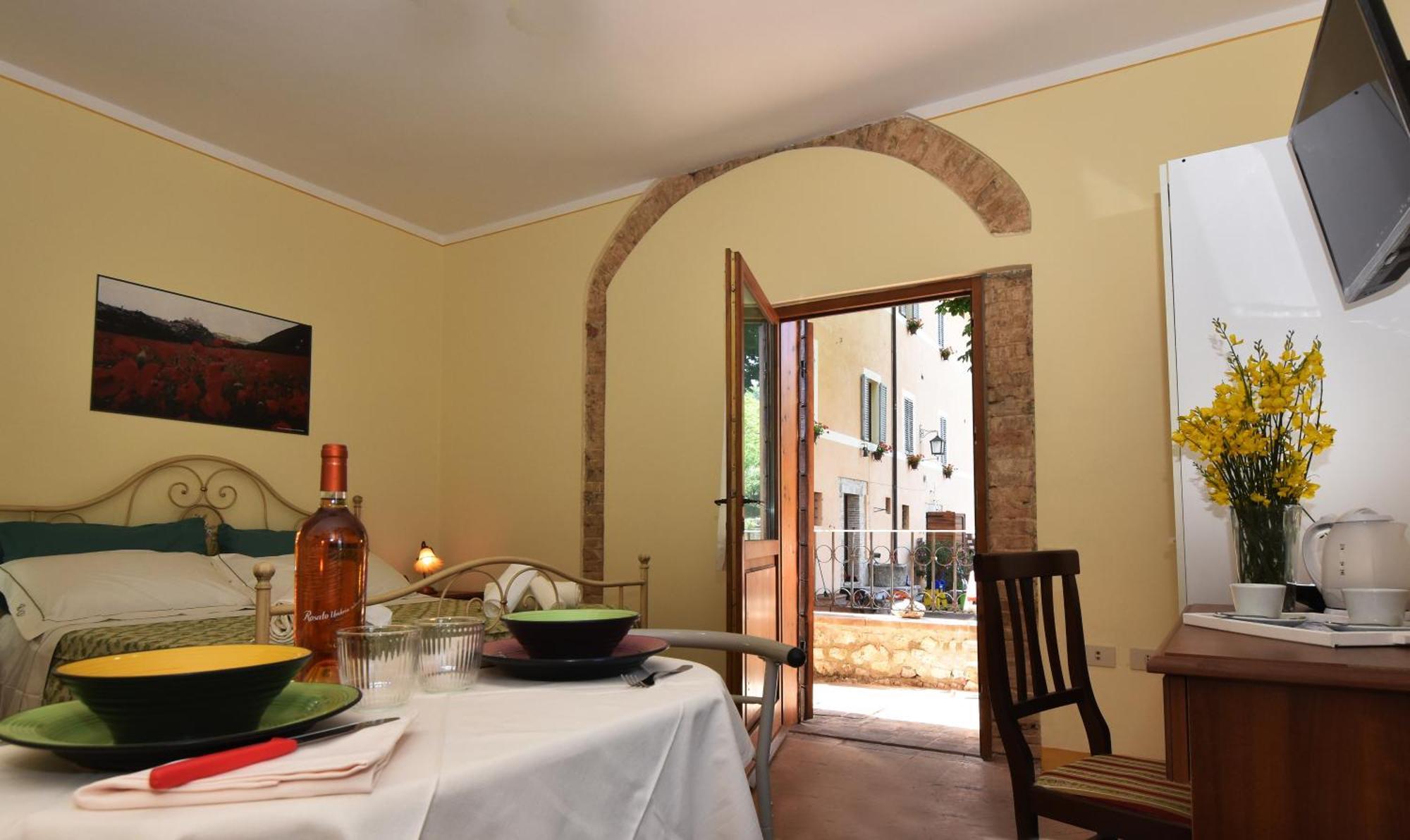 Agriturismo Villino Bellavista Сполето Стая снимка